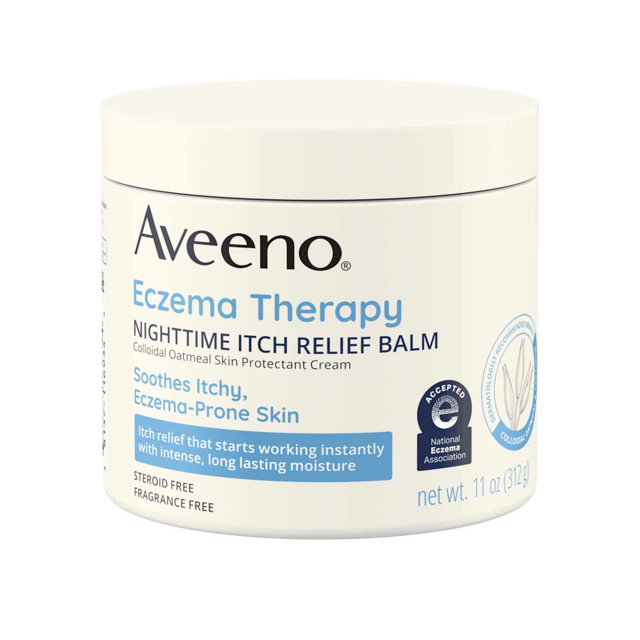 Aveeno Eczema Therapy Nighttime Itch Relief Balm