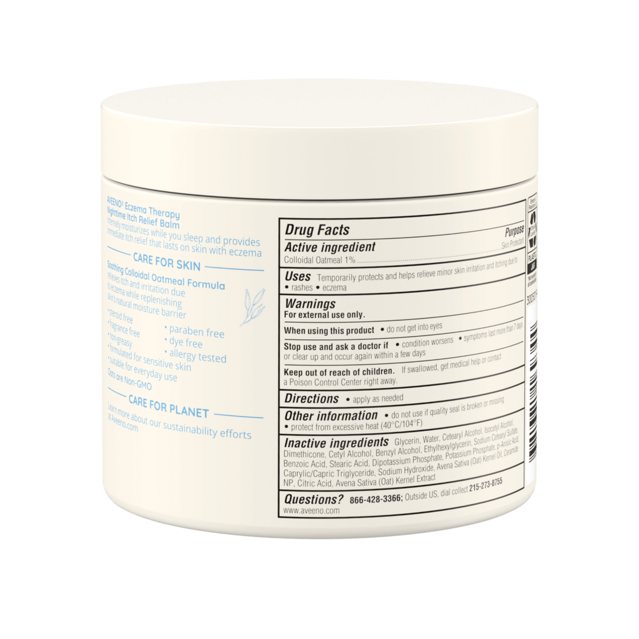 Aveeno Eczema Therapy Nighttime Itch Relief Balm