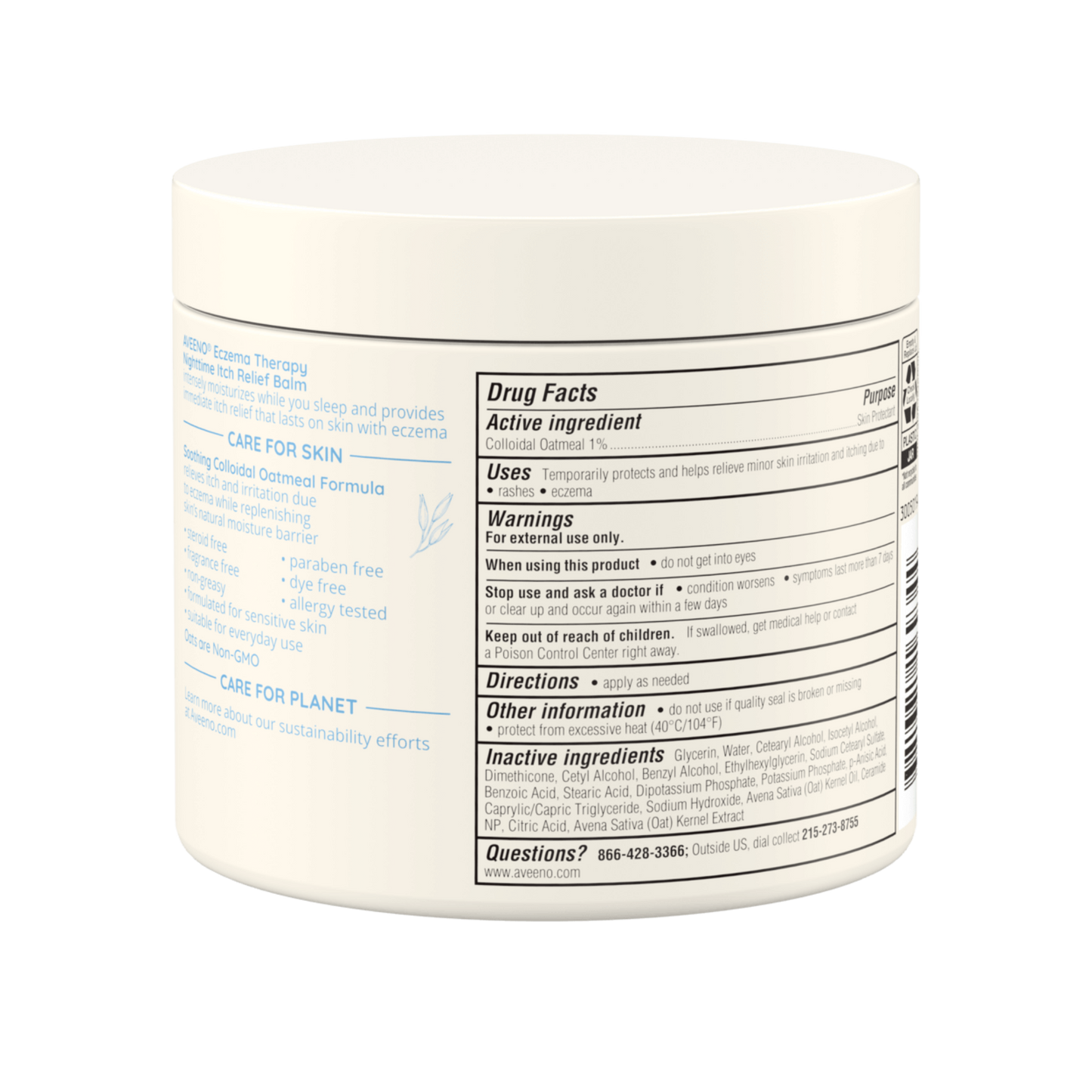 Aveeno Eczema Therapy Nighttime Itch Relief Balm