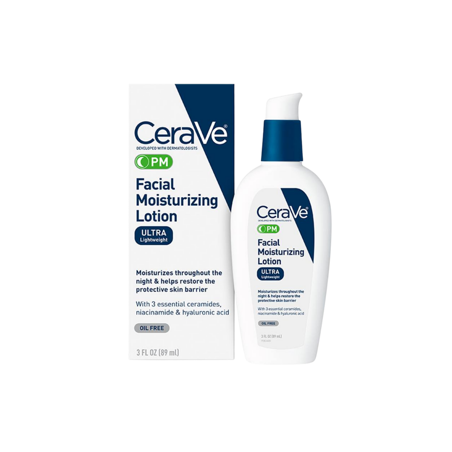 CeraVe pm Facial Moisturizing Lotion