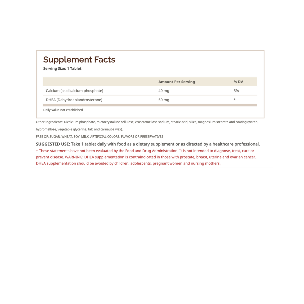 DHEA 50 mg