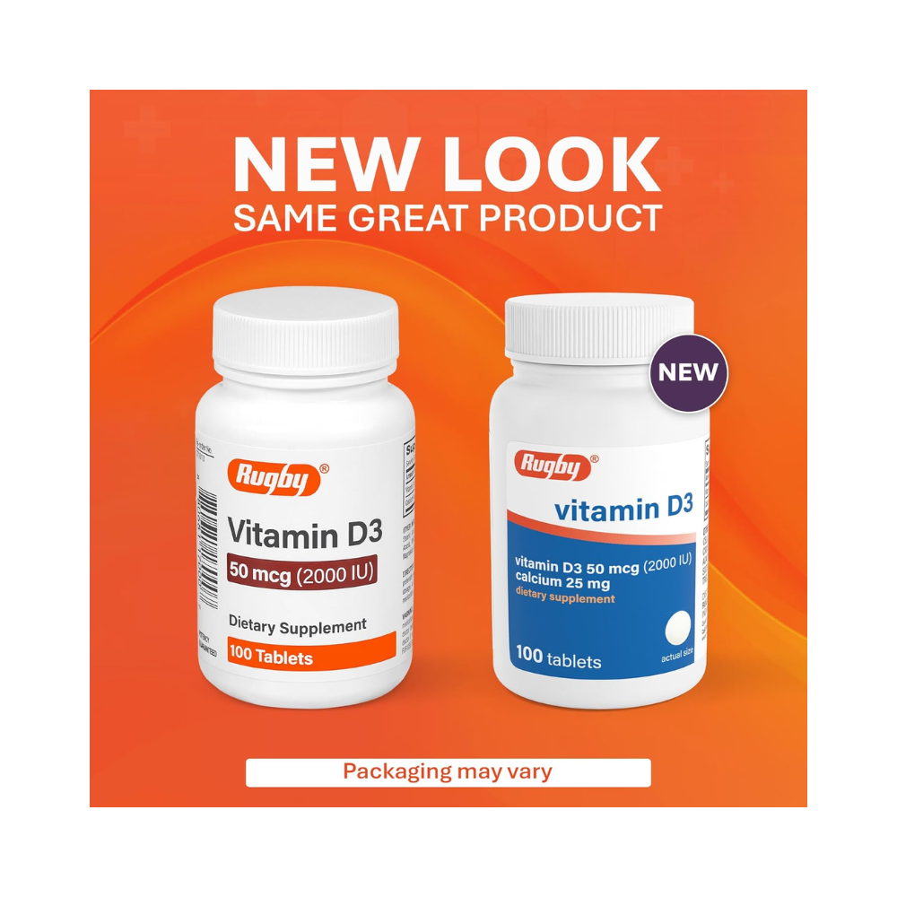 Vitamin D3 50 MCG